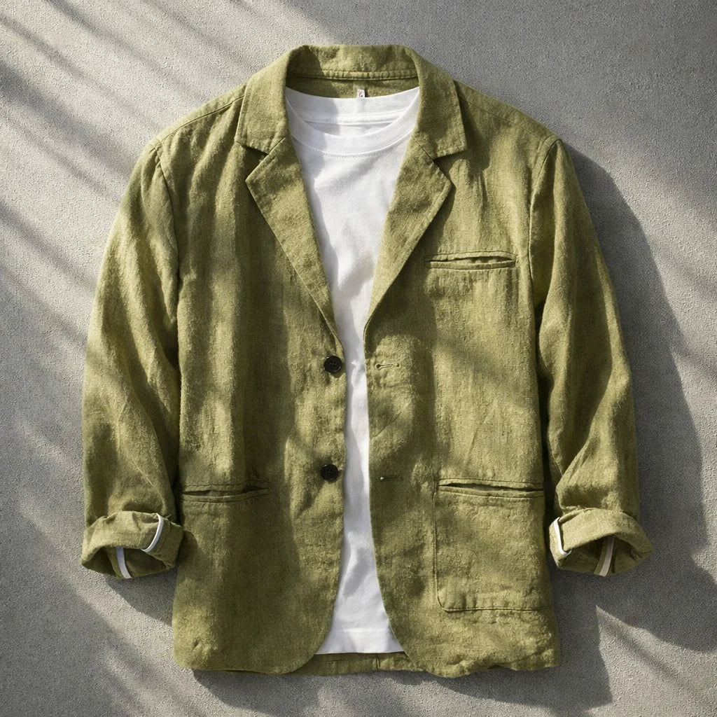 Santorini Premium Linen Jacket for Men and Women