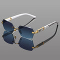Snow Leopard Print Sunglasses - UV Protection Fashion Shades