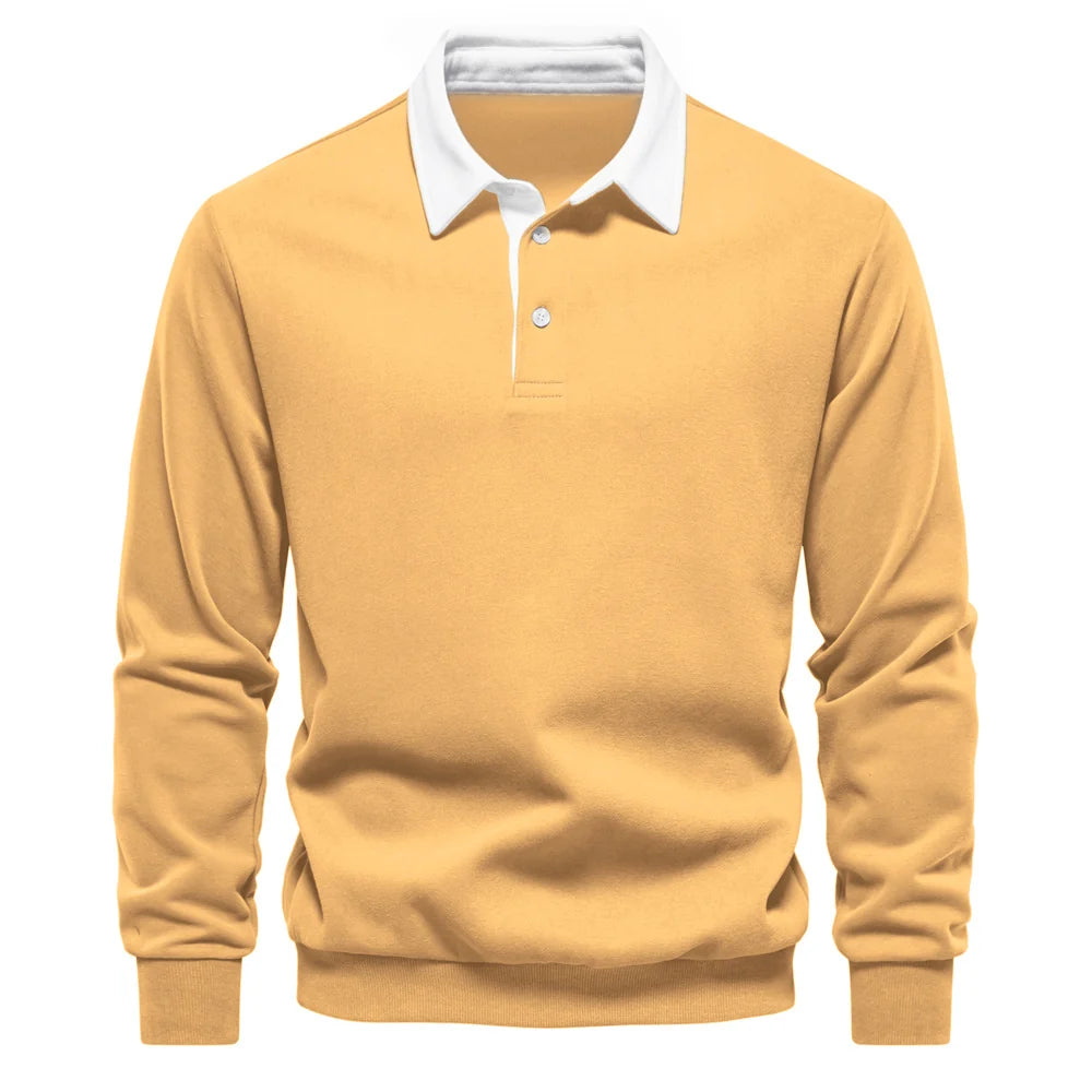 Heritage Men's Crewneck Collar Sweatshirt - Premium Cotton
