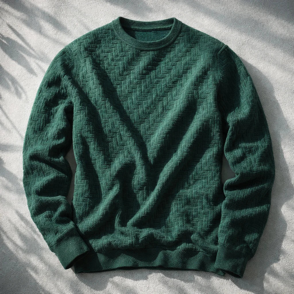 Arden Women's Textured Knit Sweater - Soft & Comfortable Pullover