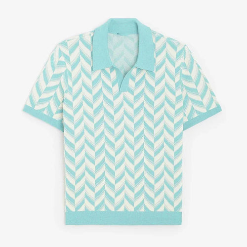 Amalfi Breeze Men's Premium Cotton Polo Shirt