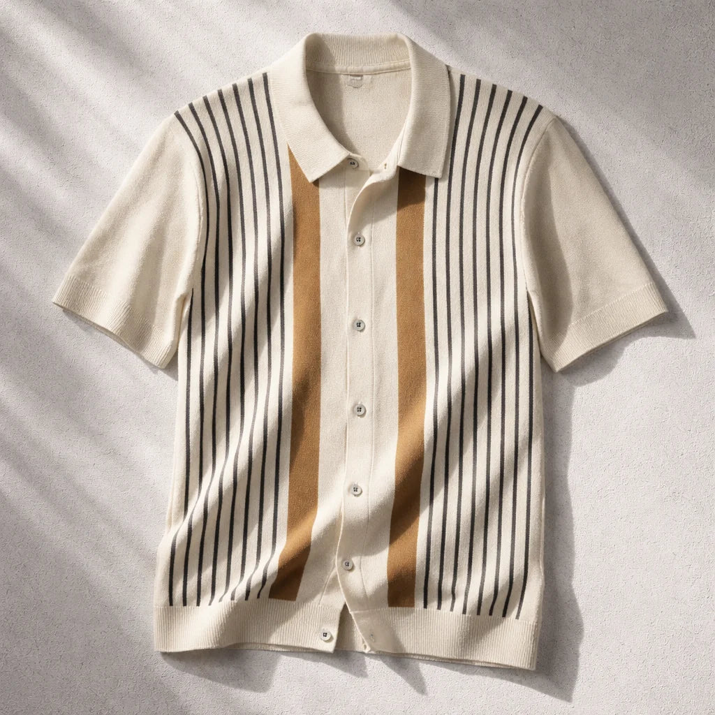Cavetto Men's Classic Button-Up Shirt