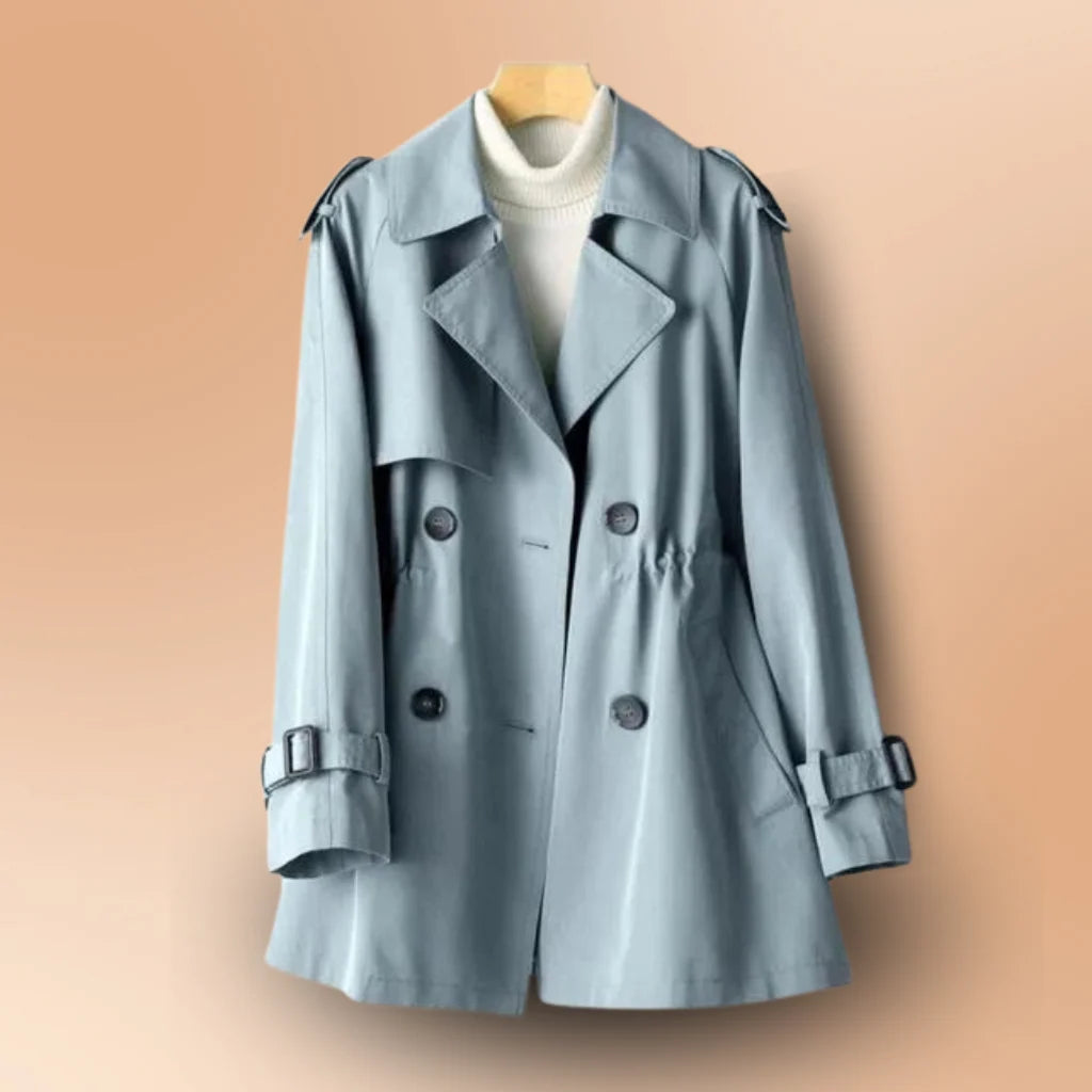 Arden Women's Classic Trench Coat - Water-Resistant Outerwear
