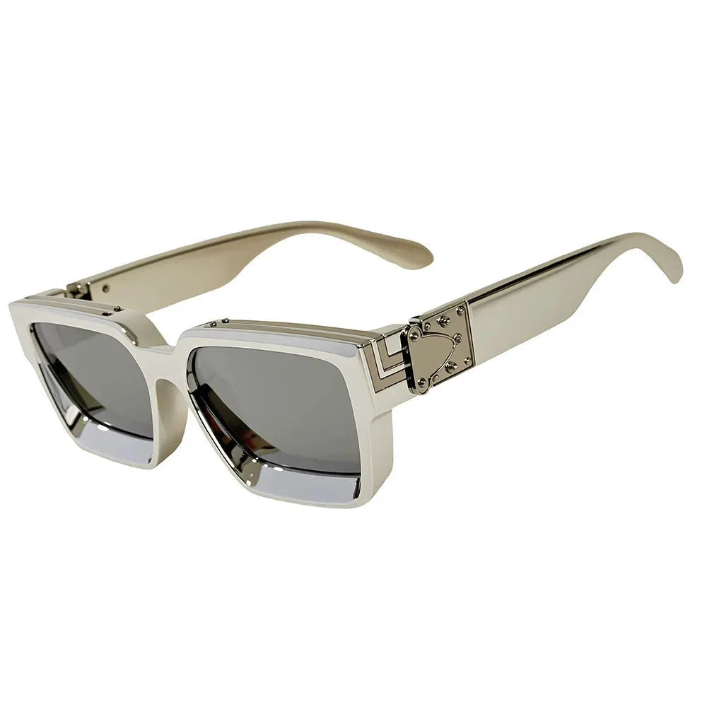 Monarch Square Sunglasses - UV Protection Fashion Shades