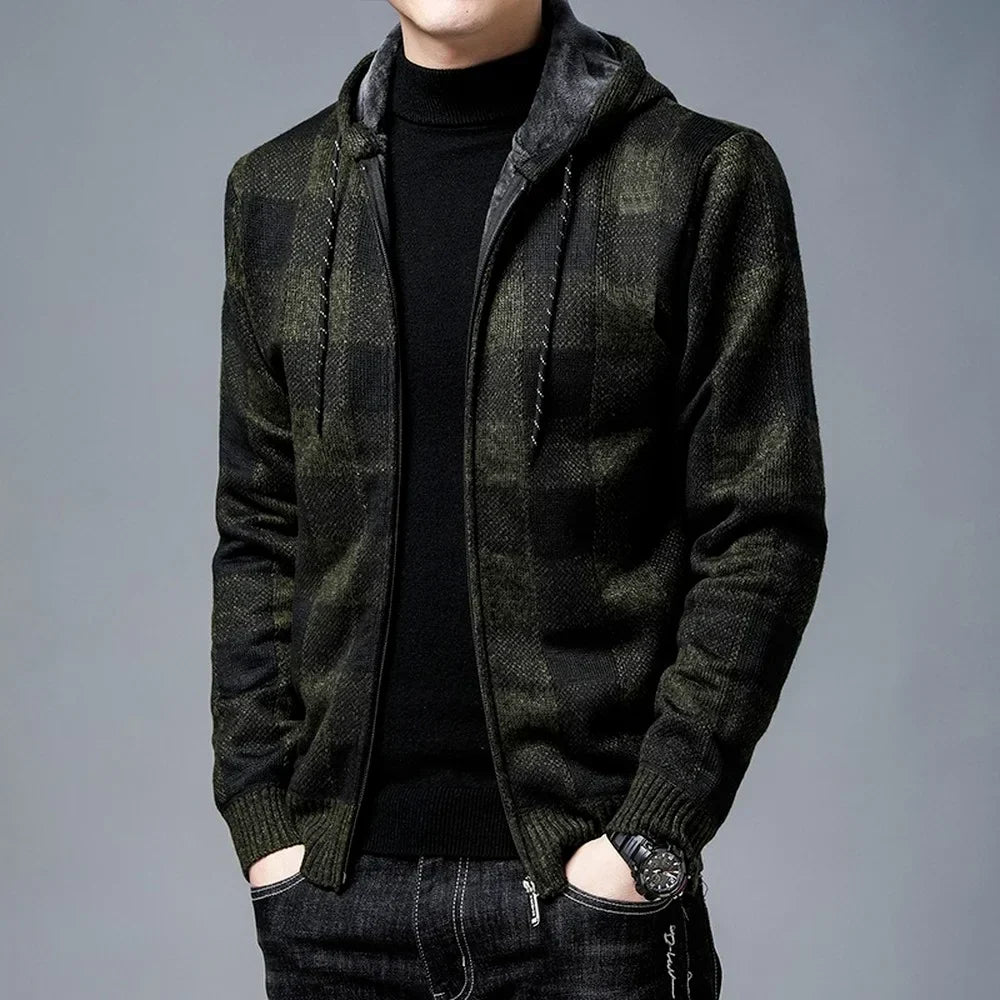 Emberton Men's Plaid Flannel Jacket - Classic Winter Outerwear