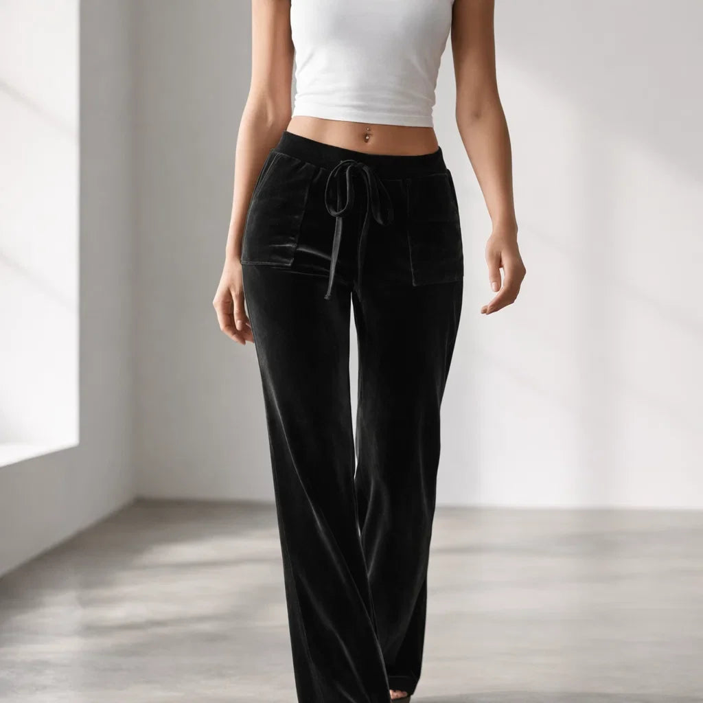 Veloura Women's High-Waisted Lounge Flares - Soft Comfortable Yoga Pants