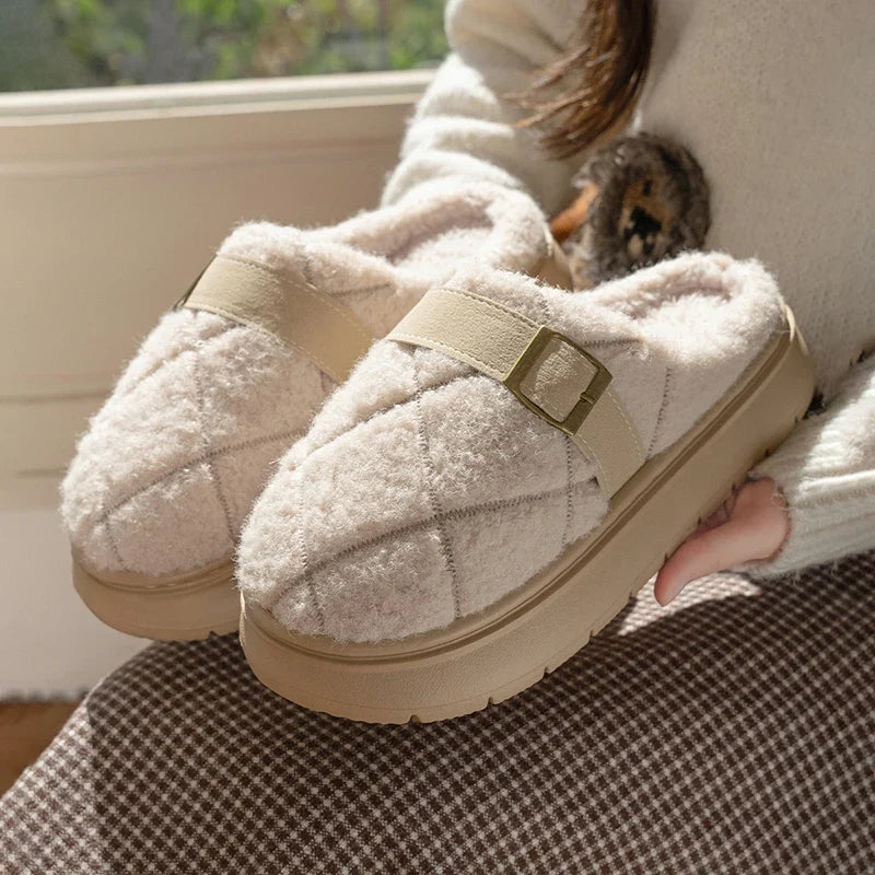 Cloudquilt Comfortable Slip-On Mules for Women