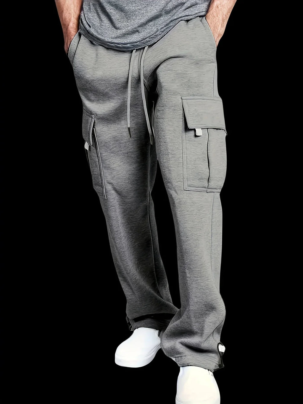 Crankshaft Men's Cargo Sweatpants - Comfortable Athletic Wear