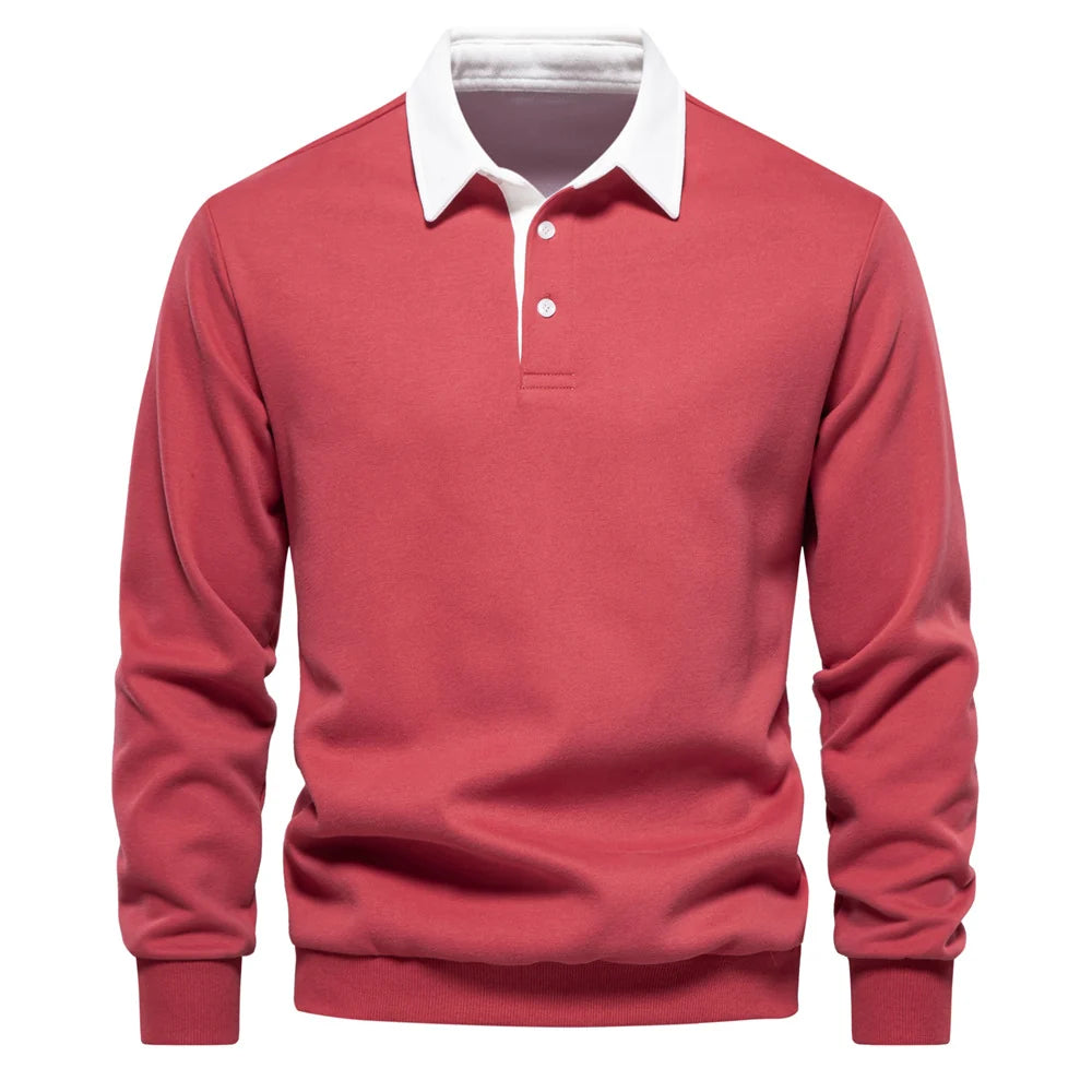 Heritage Men's Crewneck Collar Sweatshirt - Premium Cotton