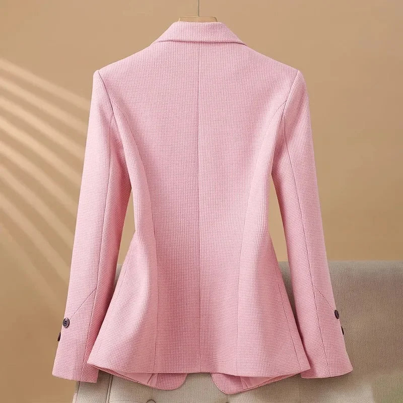Elise Women's Tailored Blazer - Professional Fitted Jacket