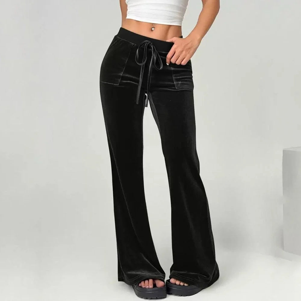 Veloura Women's High-Waisted Lounge Flares - Soft Comfortable Yoga Pants