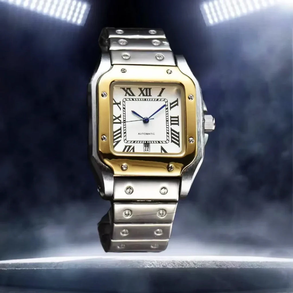 Carré 42 Luxury Men's Watch - Precision Timepiece
