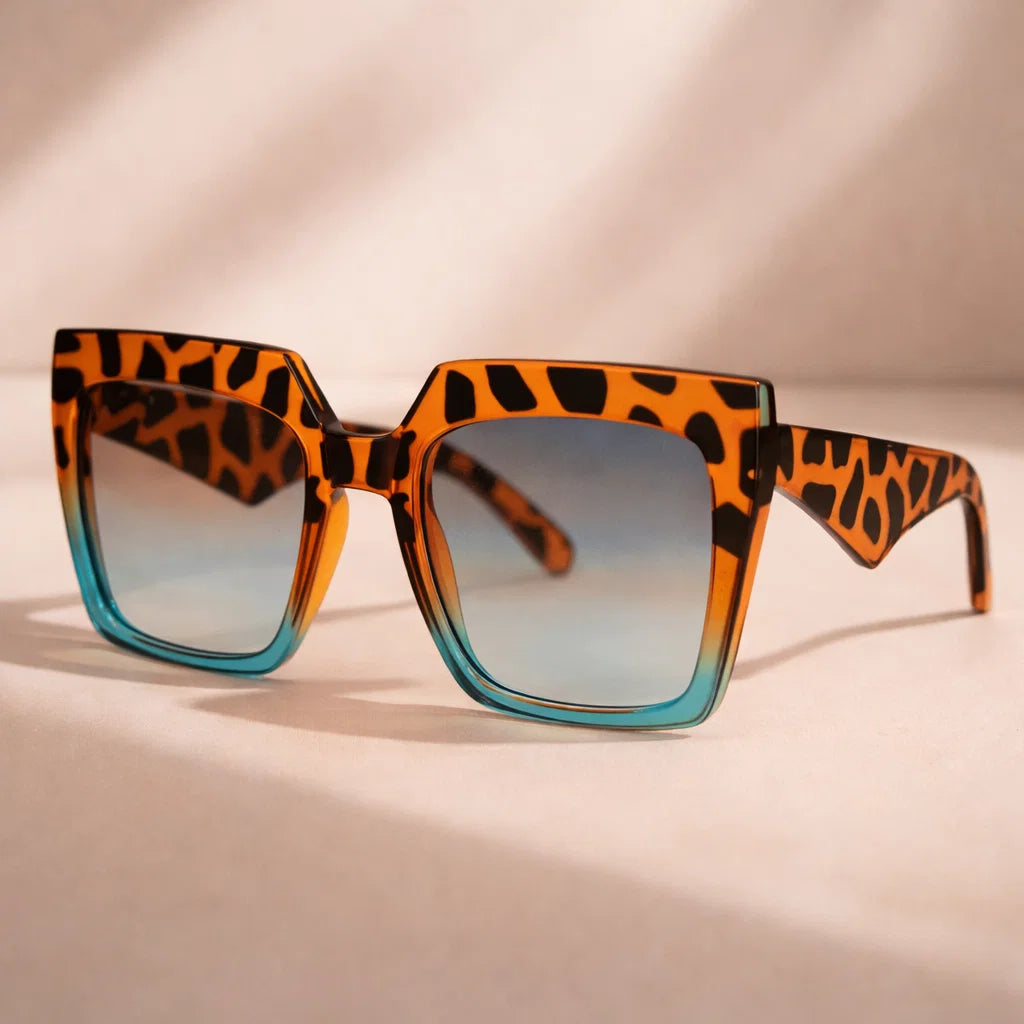 Sundusk Leopard Print UV Protection Sunglasses