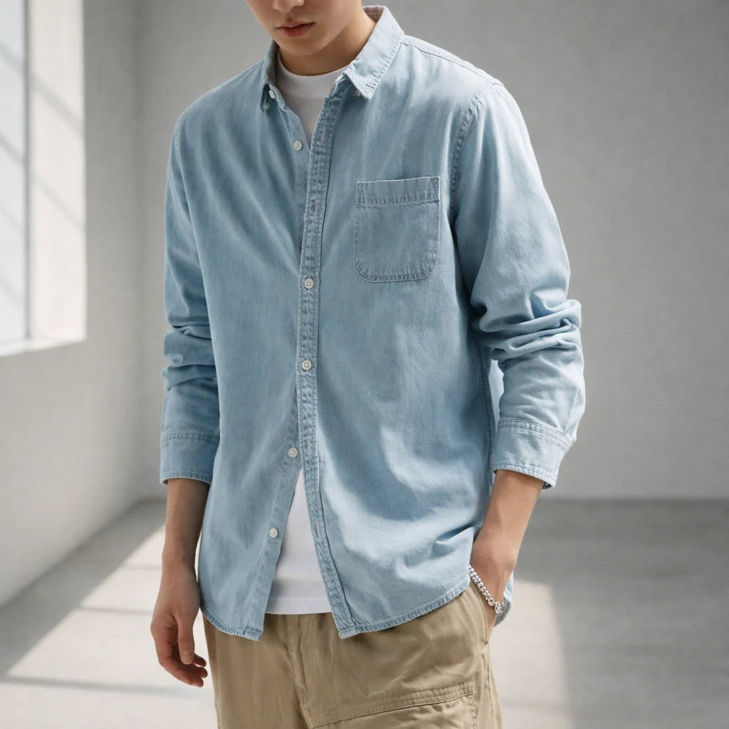 Ridgeway Men's Casual Button-Down Shirt