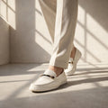 The Oakridge Men's Leather Loafers - Comfortable Slip-On Shoes
