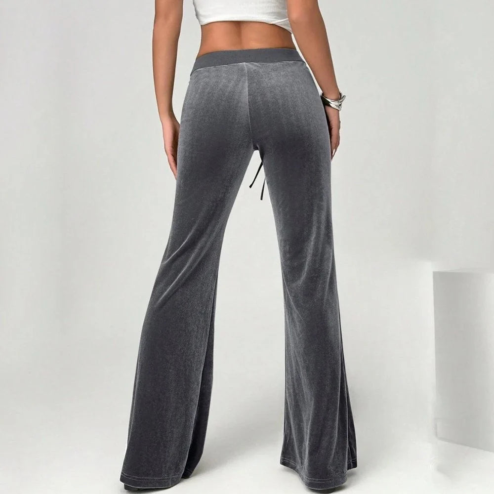 Veloura Women's High-Waisted Lounge Flares - Soft Comfortable Yoga Pants