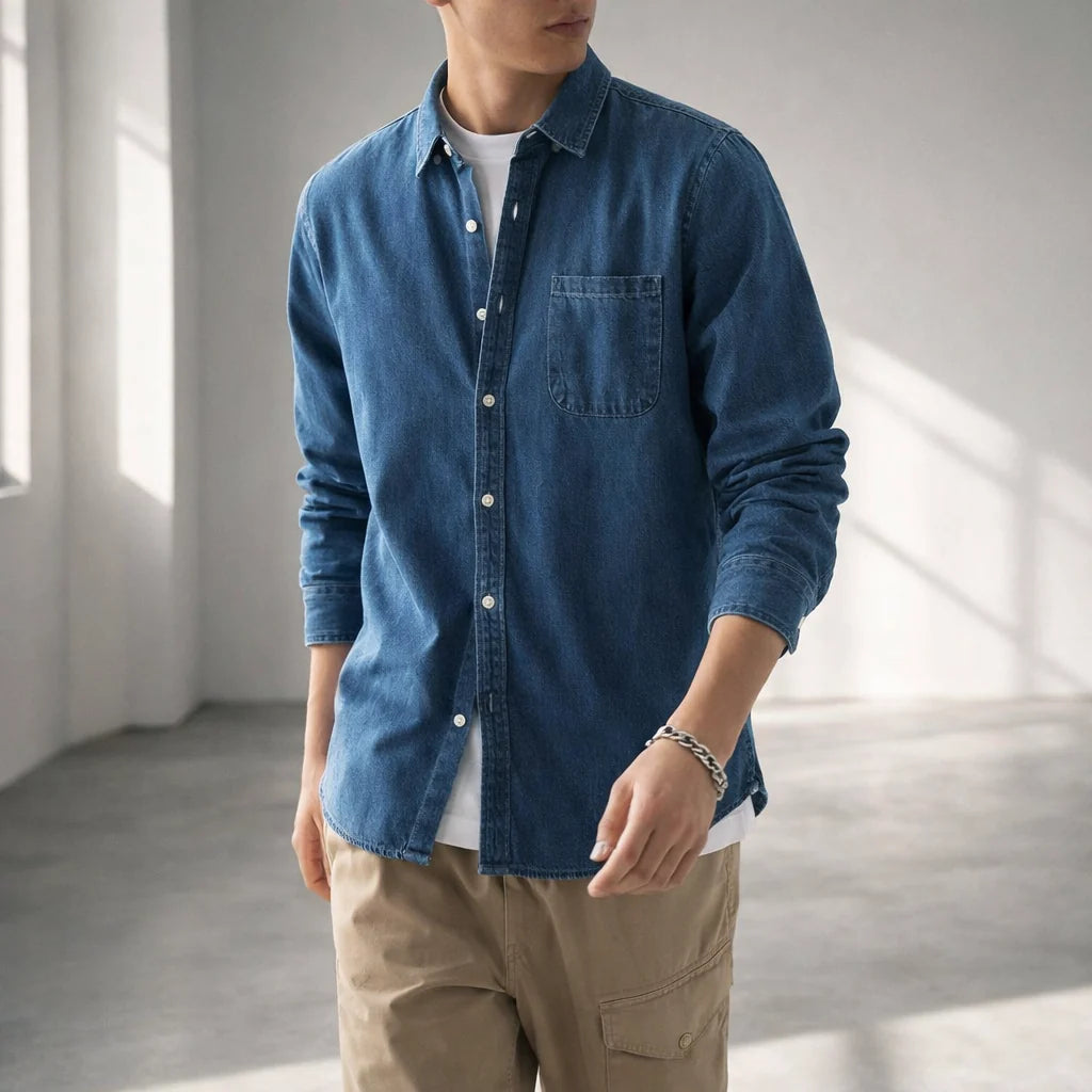 Ridgeway Men's Casual Button-Down Shirt