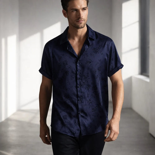 Allure Women's Silk Button-Down Shirt - Premium Quality