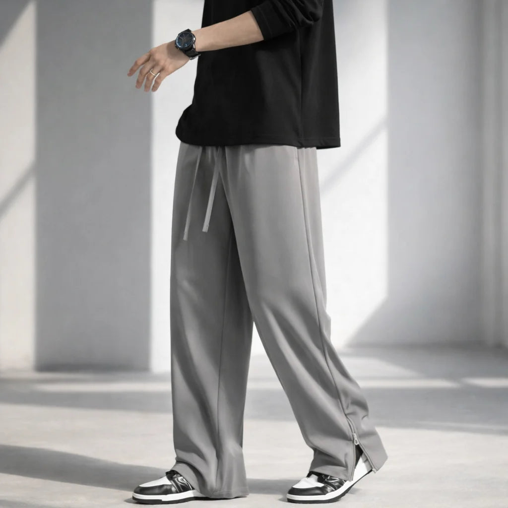Driftwood Cotton Trousers - Comfortable Men's Casual Pants