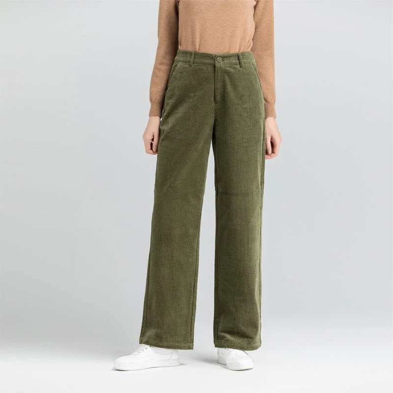 Hudson Men's Straight-Leg Corduroy Pants