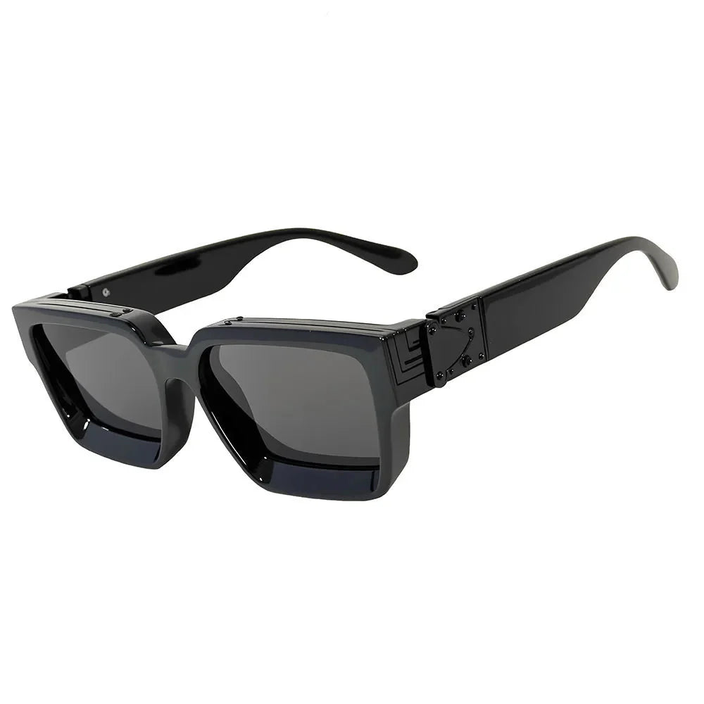 Monarch Square Sunglasses - UV Protection Fashion Shades