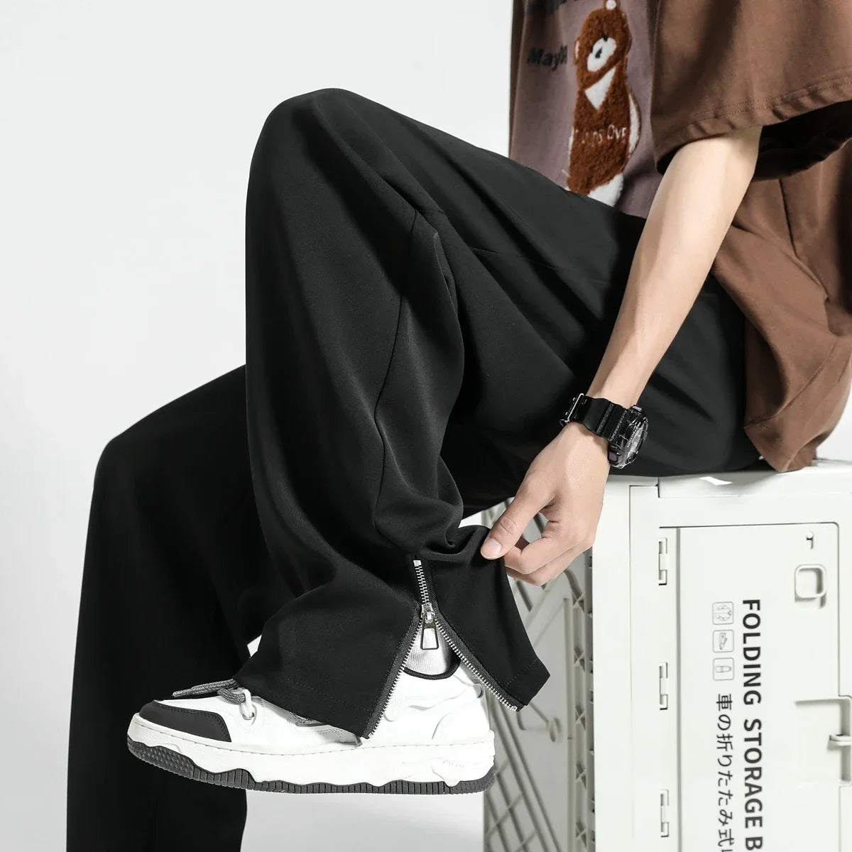 Driftwood Cotton Trousers - Comfortable Men's Casual Pants
