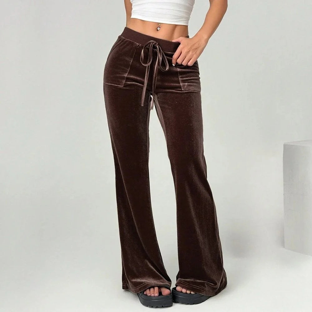 Veloura Women's High-Waisted Lounge Flares - Soft Comfortable Yoga Pants