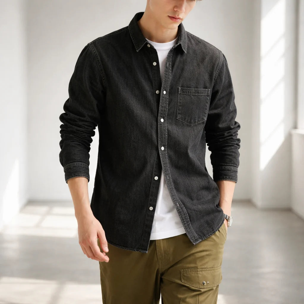 Ridgeway Men's Casual Button-Down Shirt