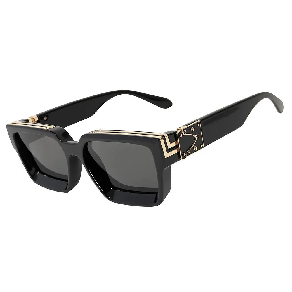 Monarch Square Sunglasses - UV Protection Fashion Shades