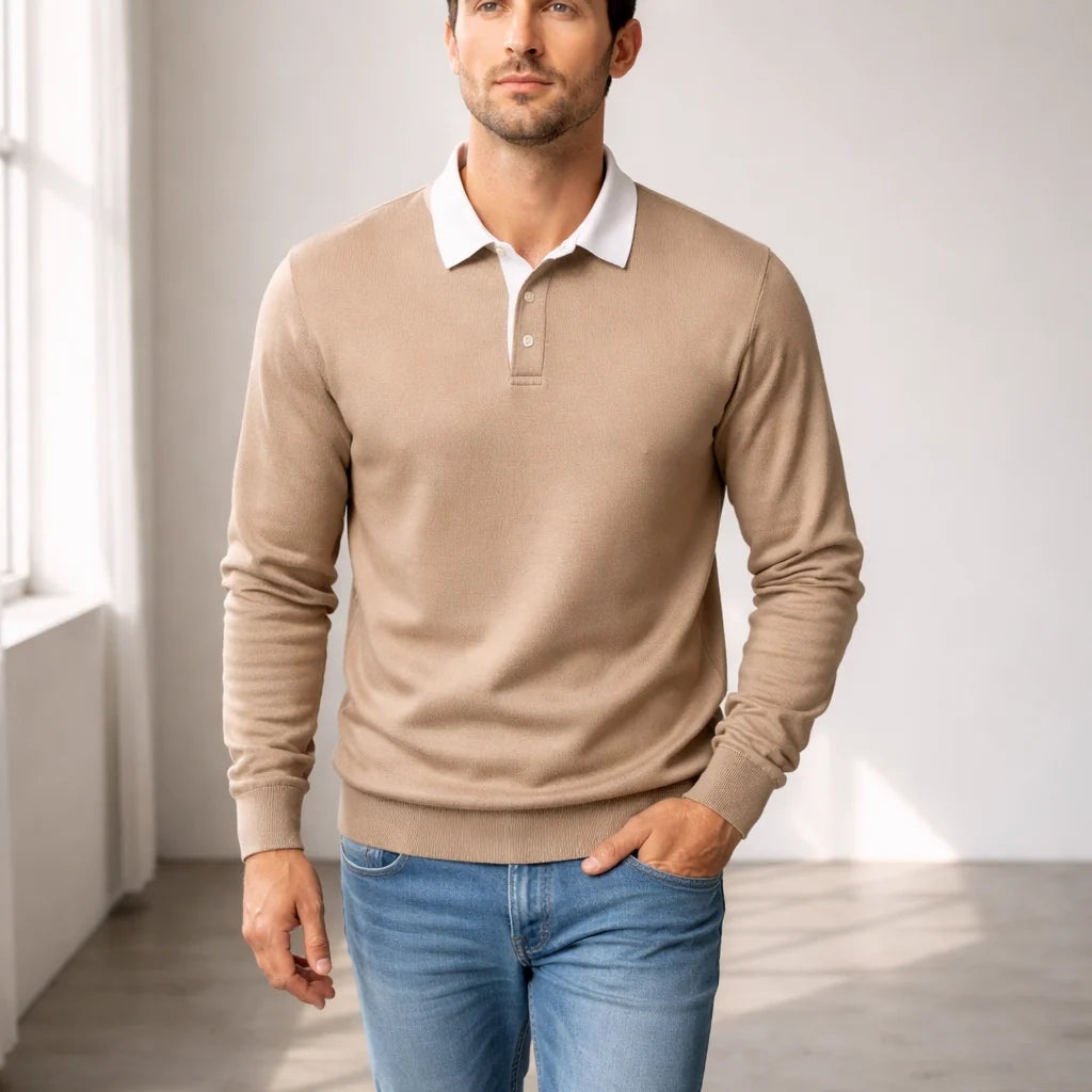 Heritage Men's Crewneck Collar Sweatshirt - Premium Cotton