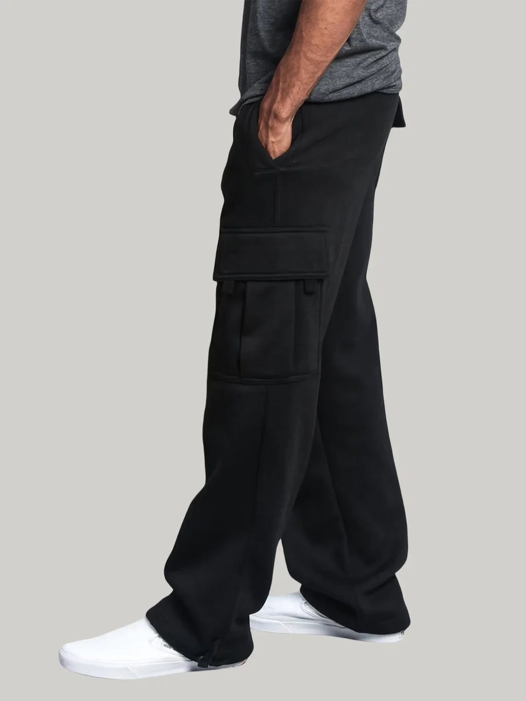 Crankshaft Men's Cargo Sweatpants - Comfortable Athletic Wear