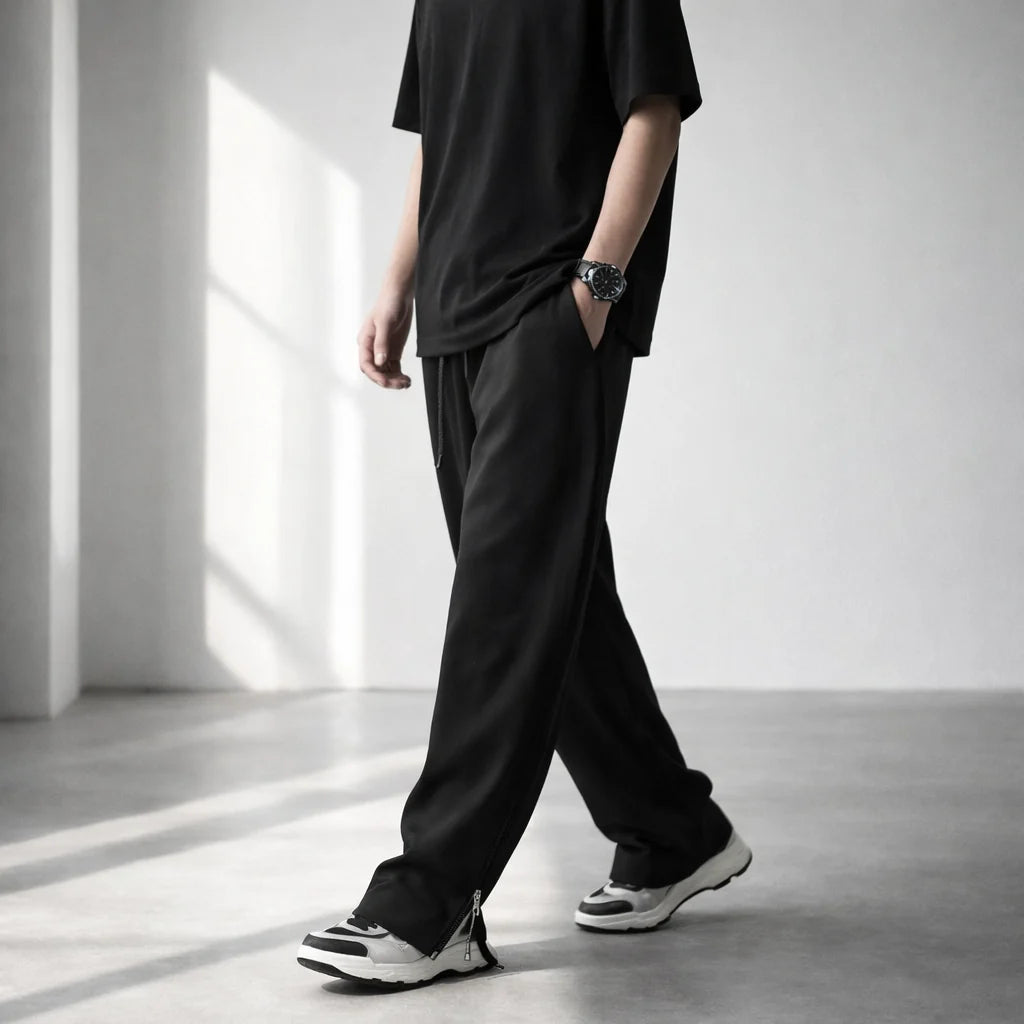 Driftwood Cotton Trousers - Comfortable Men's Casual Pants