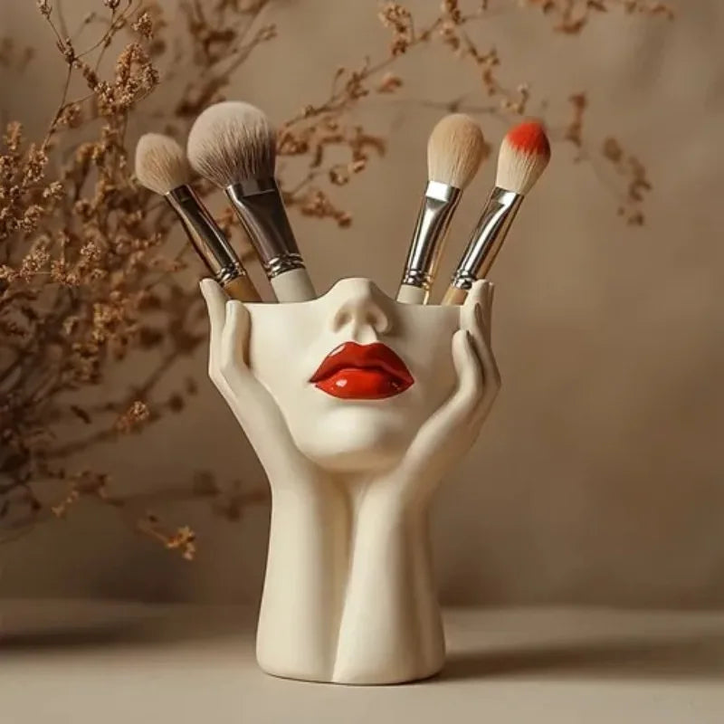 Bella Amor Makeup Brush Holder - Elegant Vanity Organizer