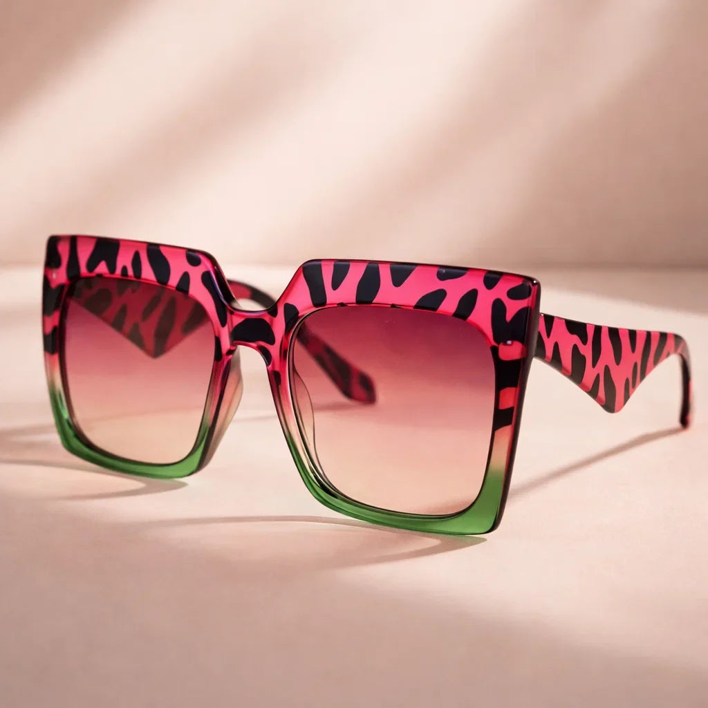 Sundusk Leopard Print UV Protection Sunglasses