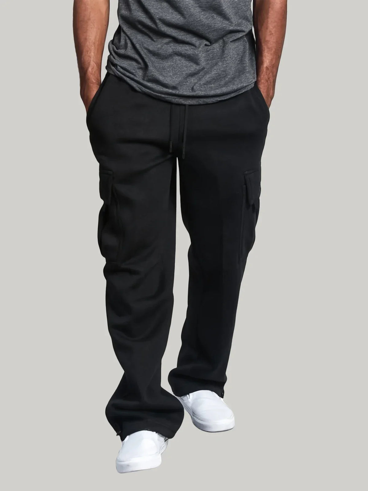 Crankshaft Men's Cargo Sweatpants - Comfortable Athletic Wear