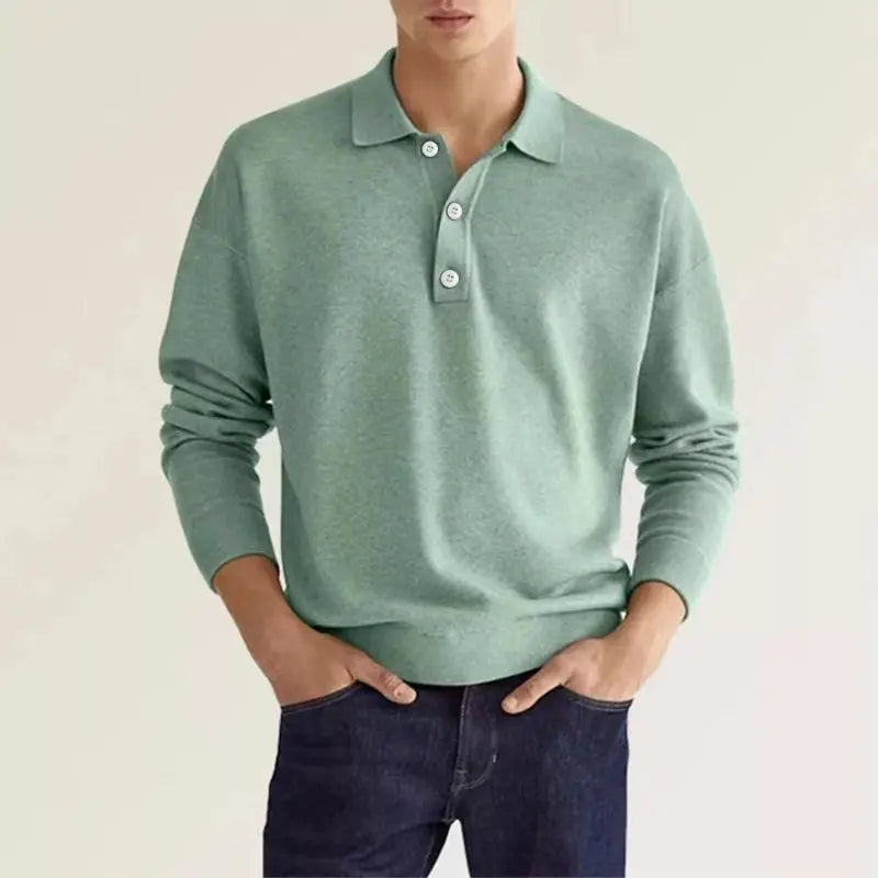 Estate Wool Polo Shirt - Premium Men's Knitwear
