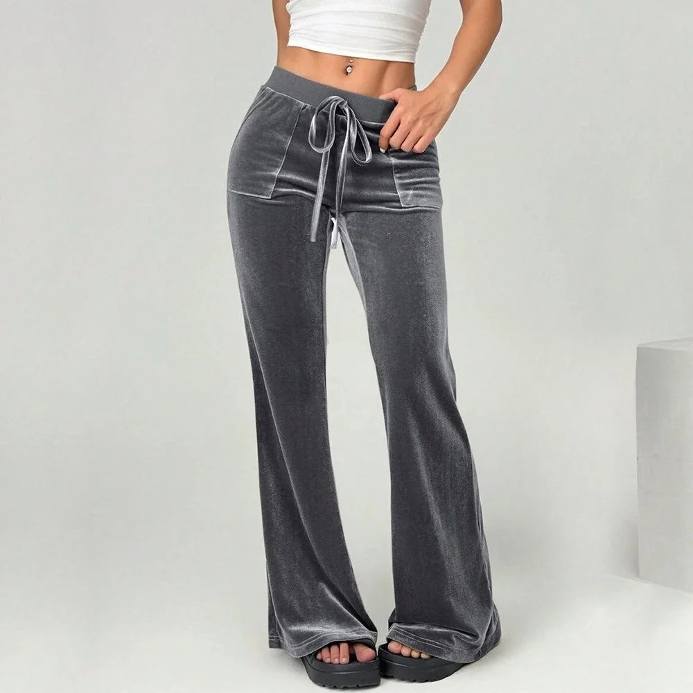 Veloura Women's High-Waisted Lounge Flares - Soft Comfortable Yoga Pants