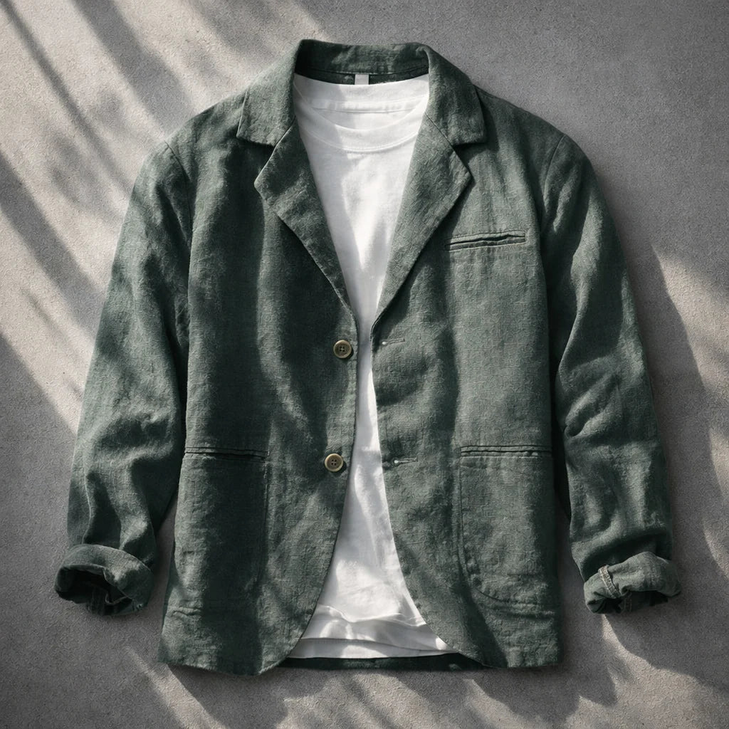 Santorini Premium Linen Jacket for Men and Women