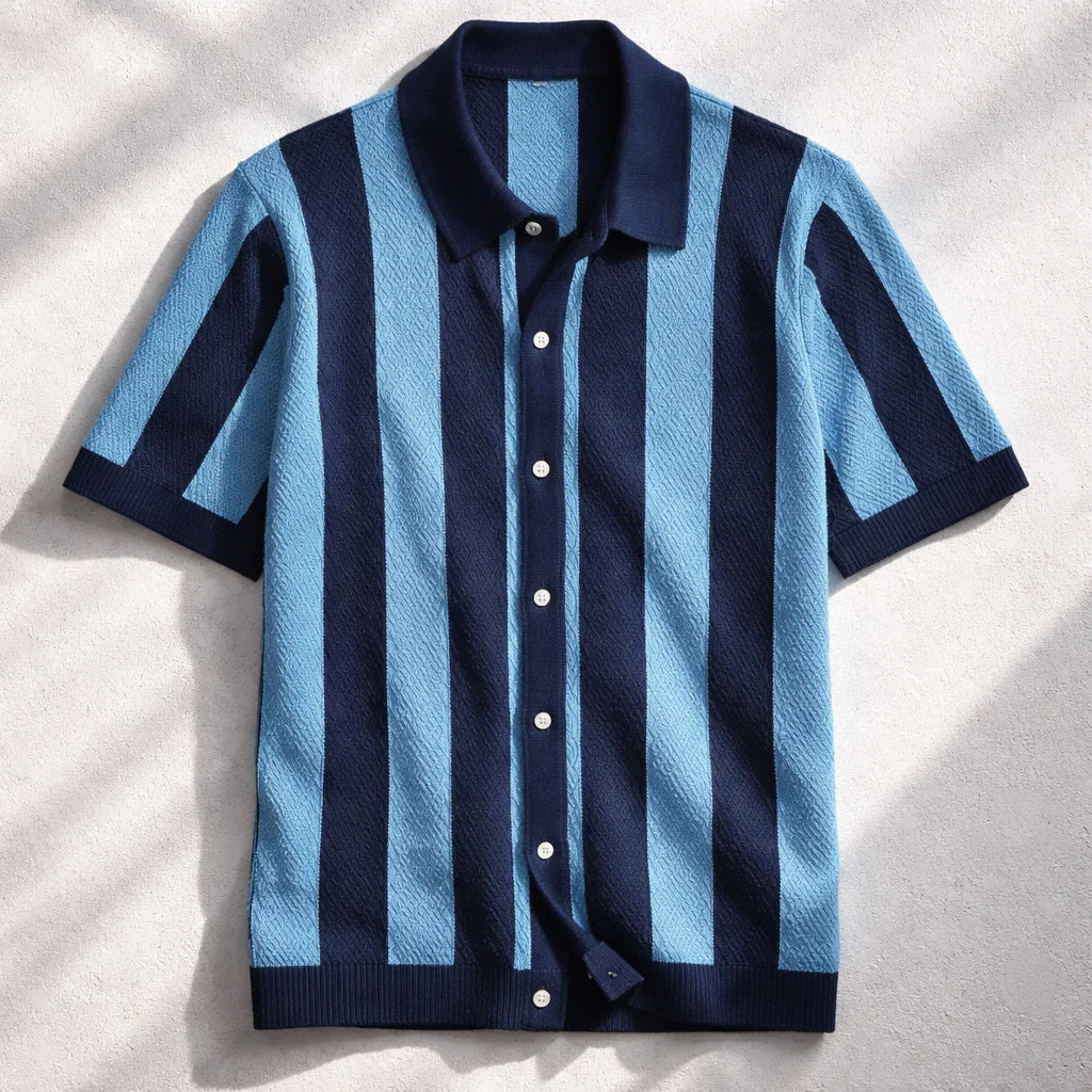 Cavetto Men's Classic Button-Up Shirt
