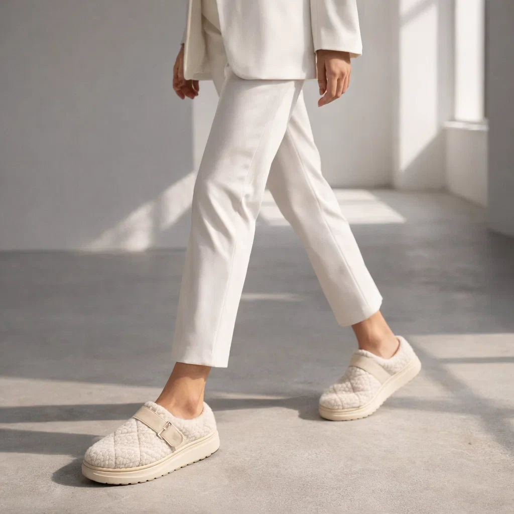 Cloudquilt Comfortable Slip-On Mules for Women