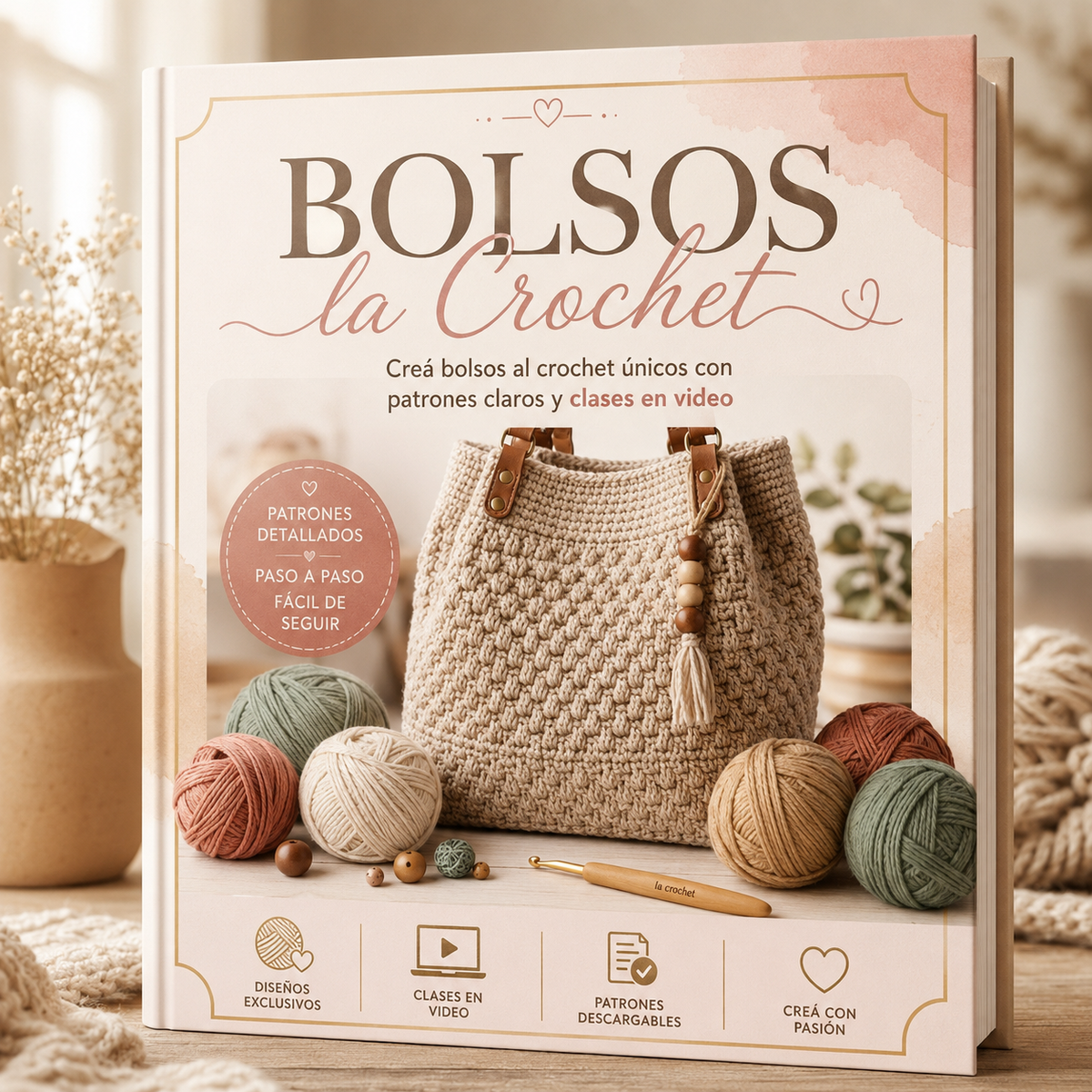 Bolsos de Crochet — Curso Online