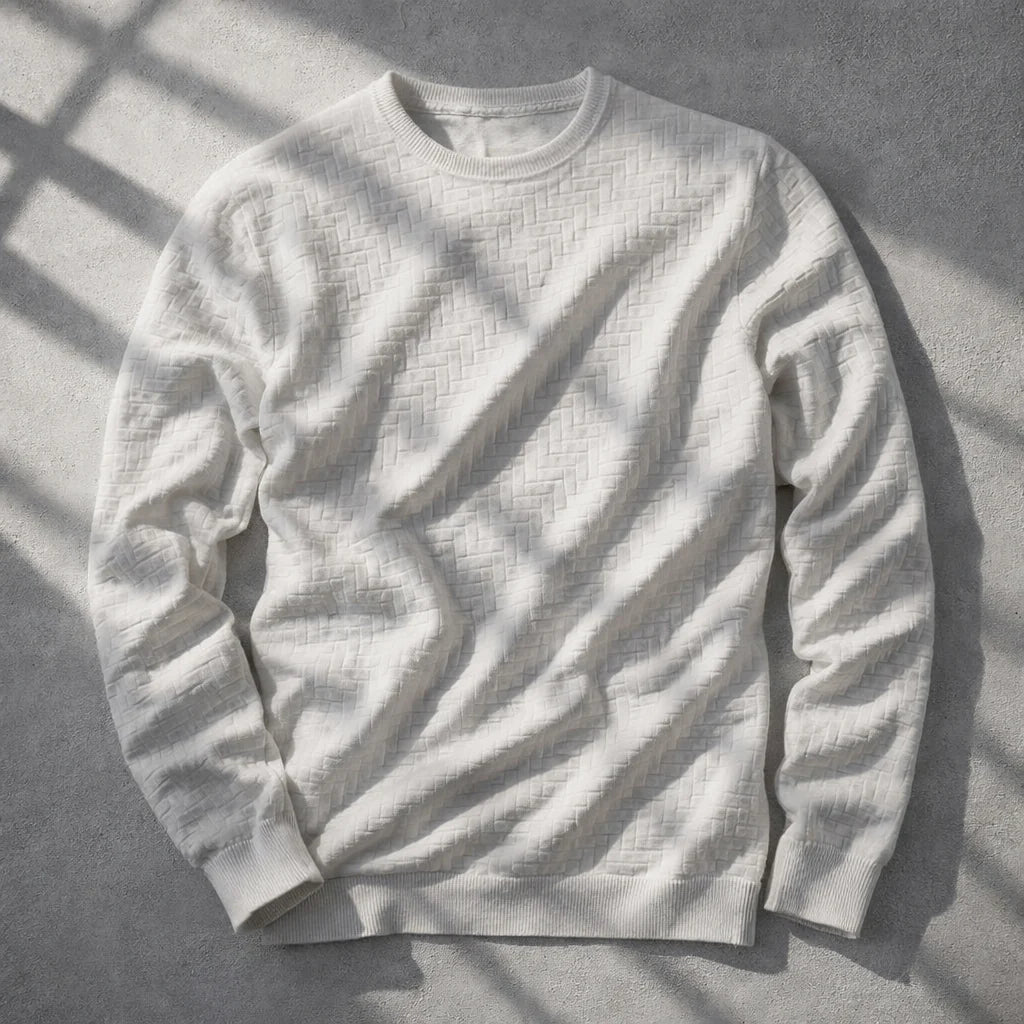 Arden Women's Textured Knit Sweater - Soft & Comfortable Pullover
