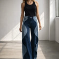 Solante Women's Boho Vintage Wide Leg Pants