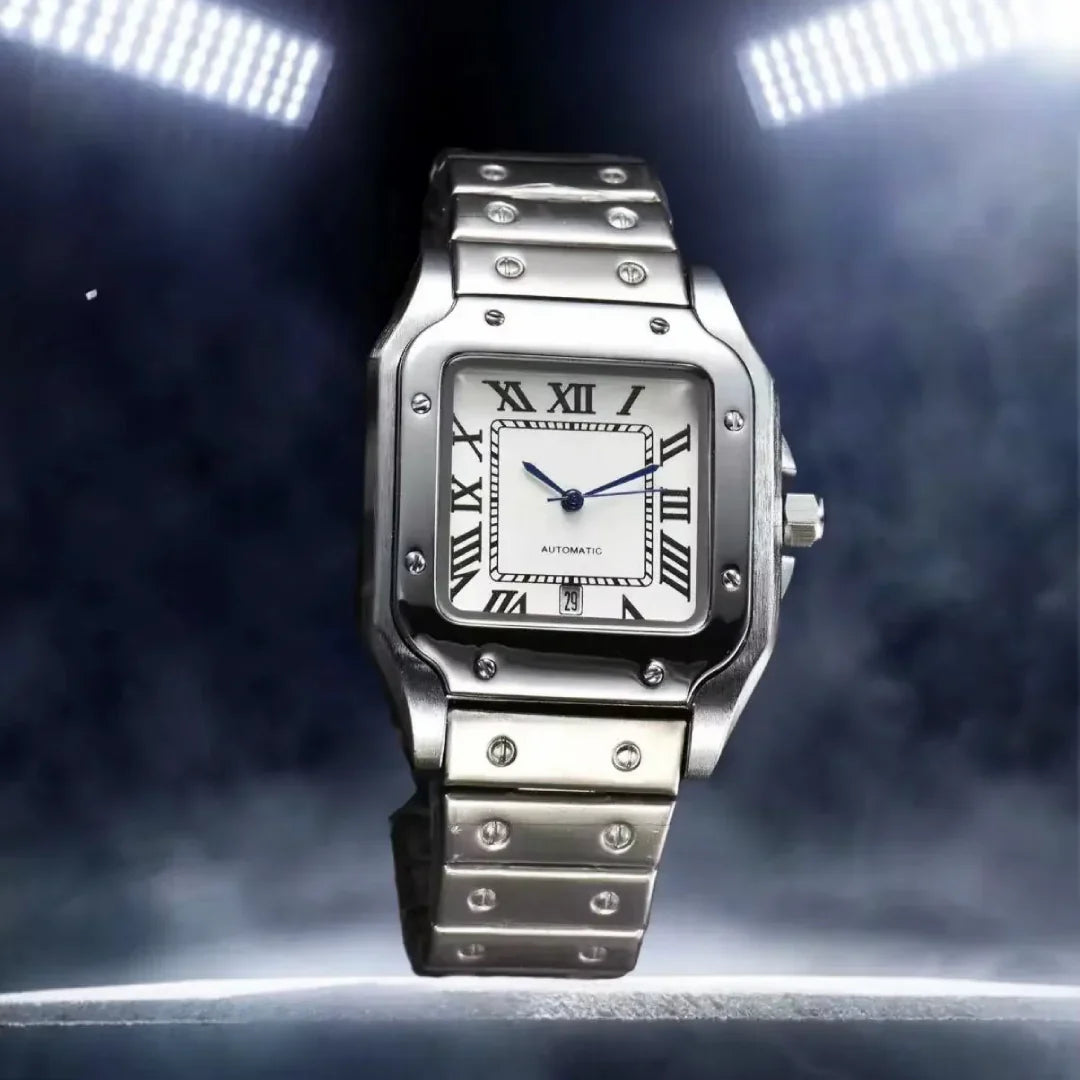 Carré 42 Luxury Men's Watch - Precision Timepiece