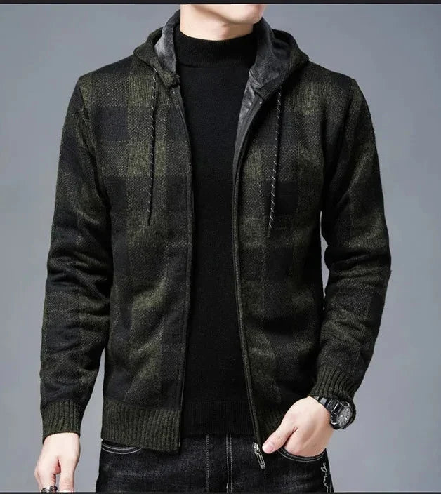 Emberton Men's Plaid Flannel Jacket - Classic Winter Outerwear