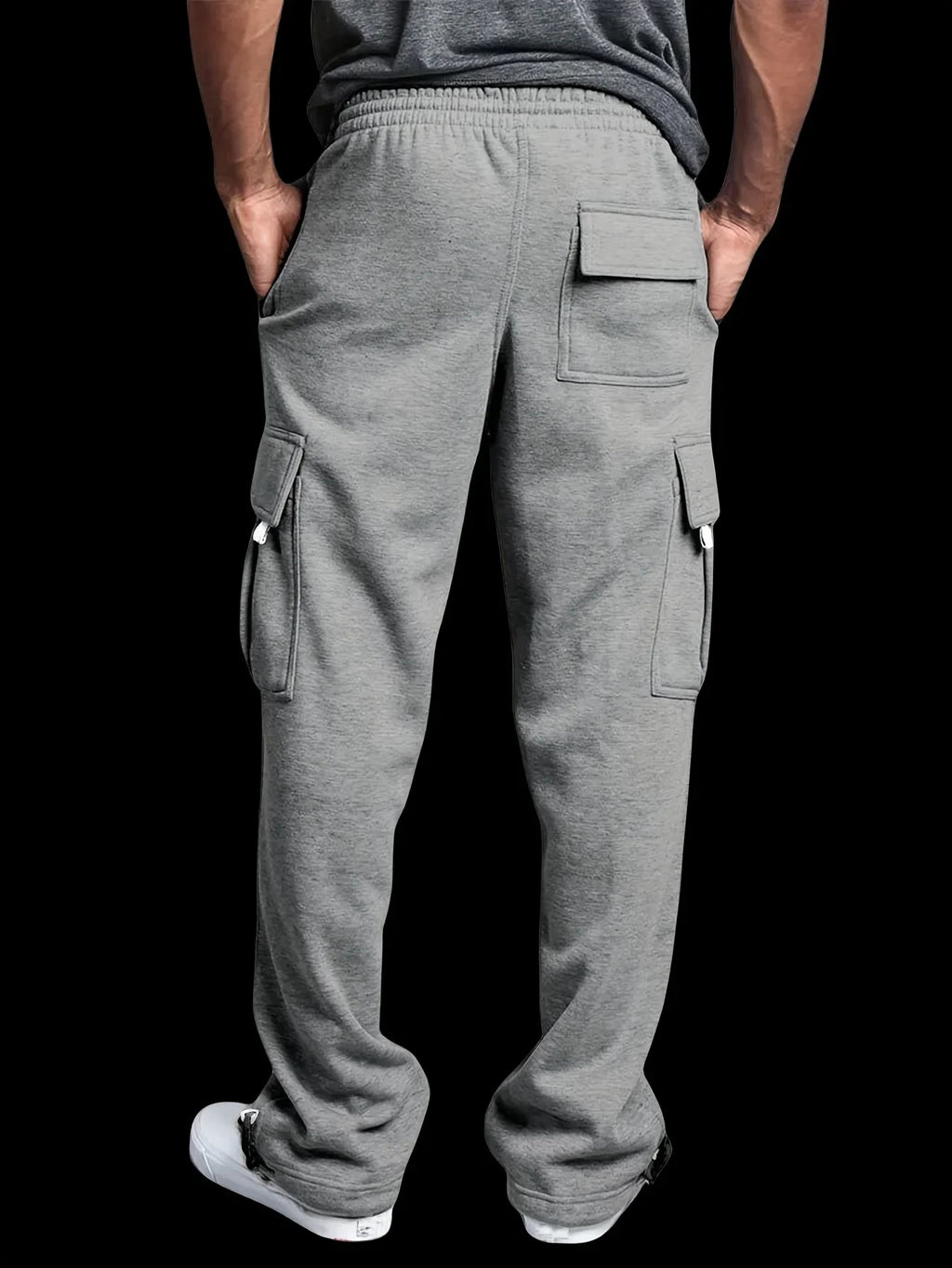 Crankshaft Men's Cargo Sweatpants - Comfortable Athletic Wear