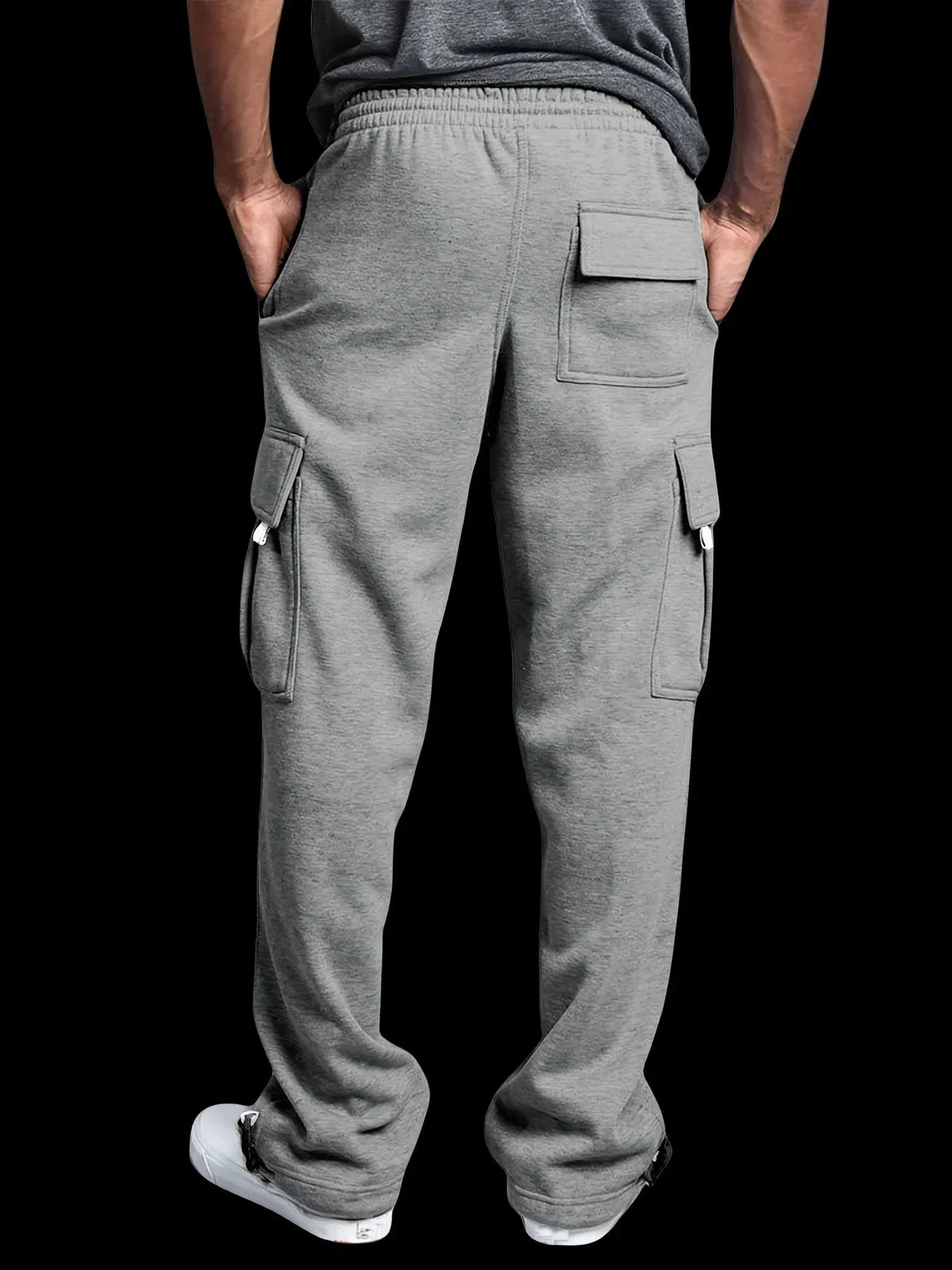 Crankshaft Men's Cargo Sweatpants - Comfortable Athletic Wear