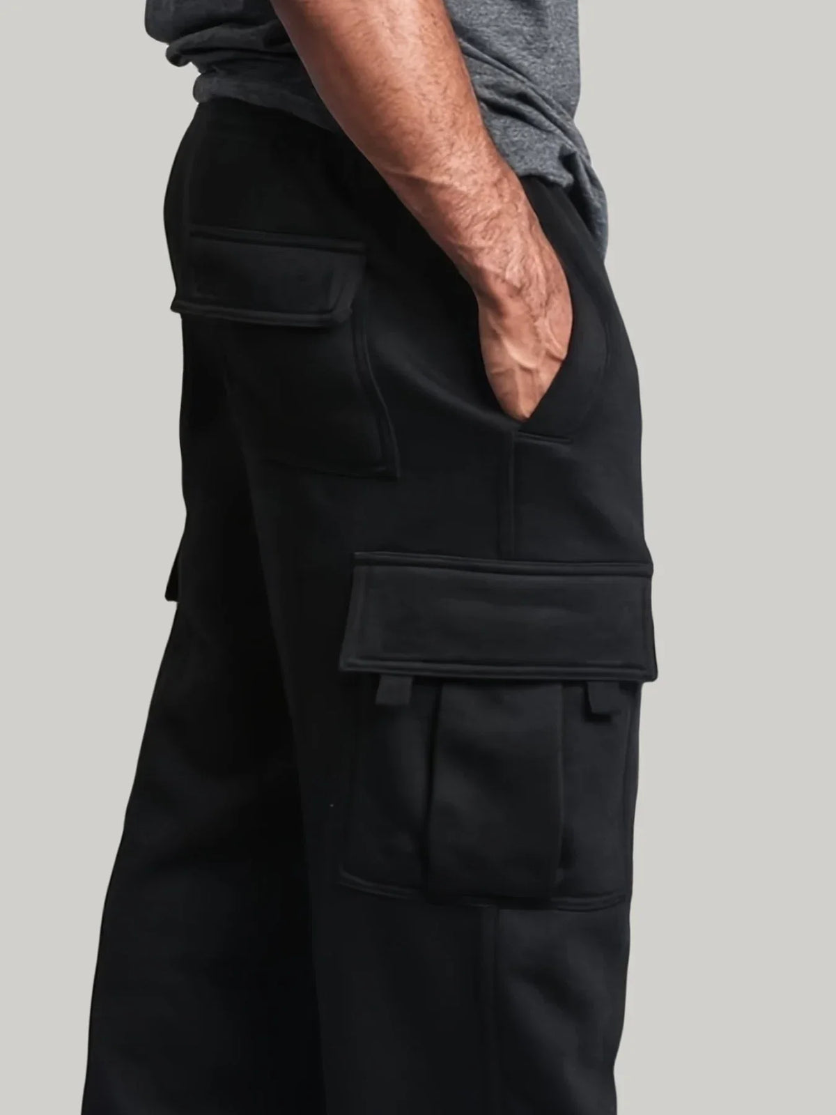 Crankshaft Men's Cargo Sweatpants - Comfortable Athletic Wear