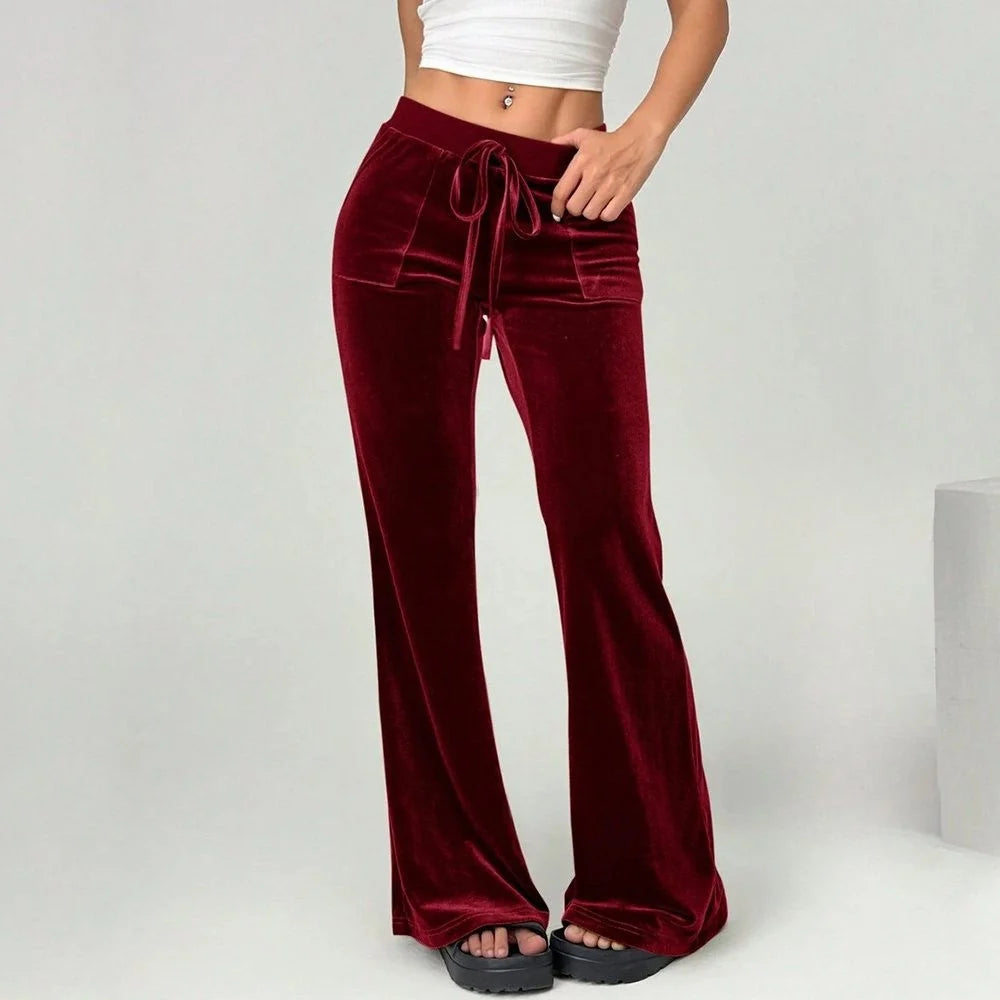 Veloura Women's High-Waisted Lounge Flares - Soft Comfortable Yoga Pants