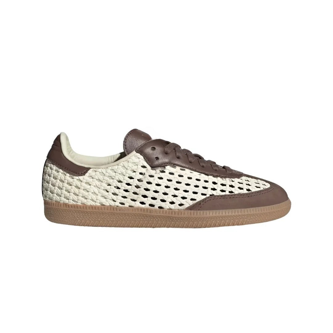 Basketweave Sneakers - Classic Low-Top Shoes